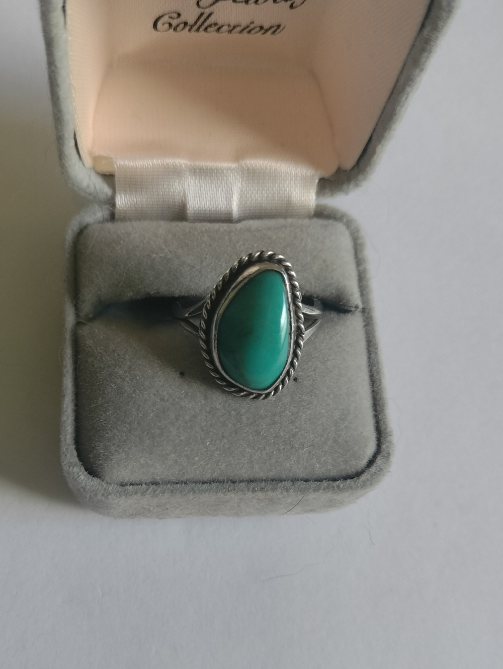 Vintage Native American Sterling Turquoise Ring